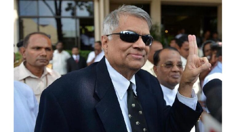 শ্রীলঙ্কার নতুন প্রেসিডেন্ট রনিল বিক্রমাসিংহে