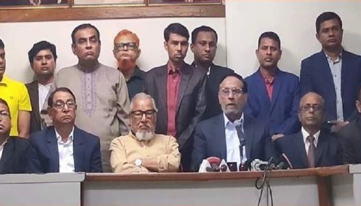 সরকারের পতন সময়ের ব্যাপার : অলি আহমদ