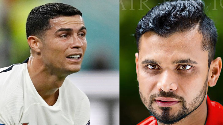 রোনাল্ডোর দুঃখে মাশরাফির আবেগী বার্তা
