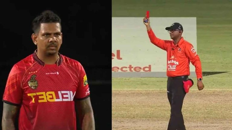 ইতিহাসে প্রথমবার ‘লাল কার্ড’ দেখানো হলো ক্রিকেটারকে