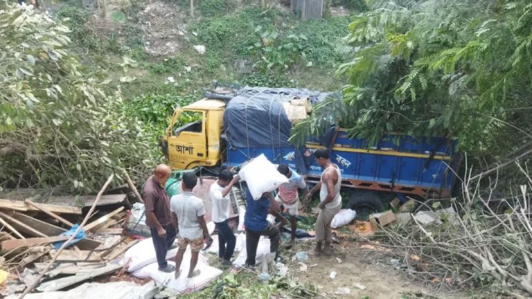 অটোরিকশায় ট্রাকের ধাক্কা, নিহত ৫