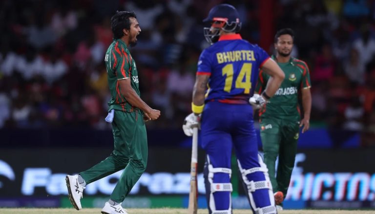 নেপালকে হারিয়ে সুপার এইটে বাংলাদেশ