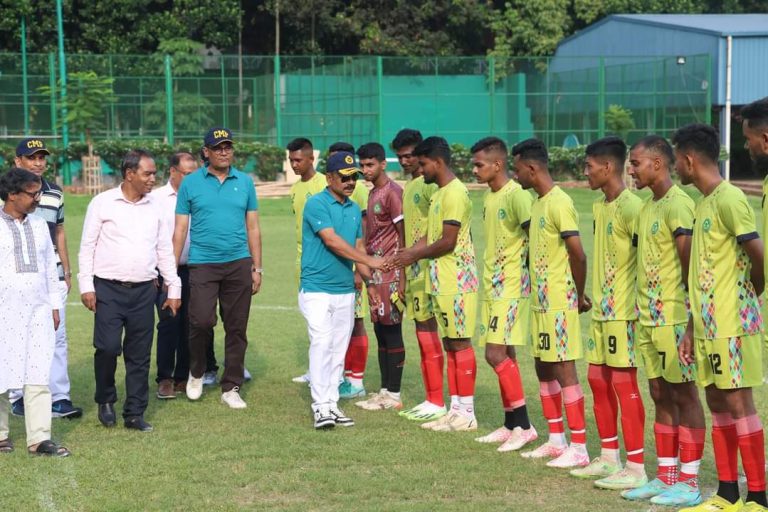 সিএমপি আন্তঃবিভাগ ফুটবল টুর্নামেন্টের উদ্বোধন 