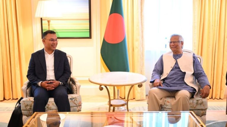 বিকেলে প্রধান উপদেষ্টার সঙ্গে তারেক রহমানের বৈঠক