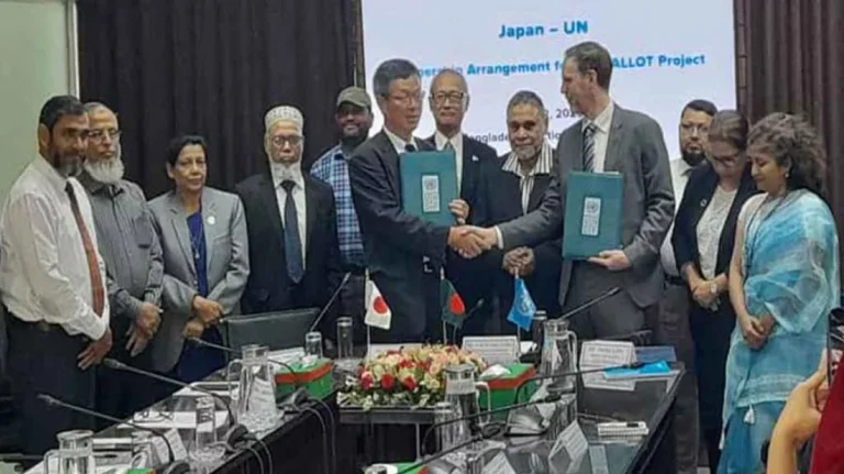 নির্বাচন আয়োজনে বড় অঙ্কের অর্থ সহায়তা দিচ্ছে জাপান