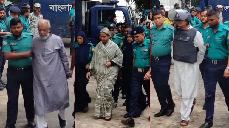জুলাই গণহত্যার বিচার: সাবেক মন্ত্রী-আমলাসহ ৩৯ আসামি ট্রাইব্যুনালে