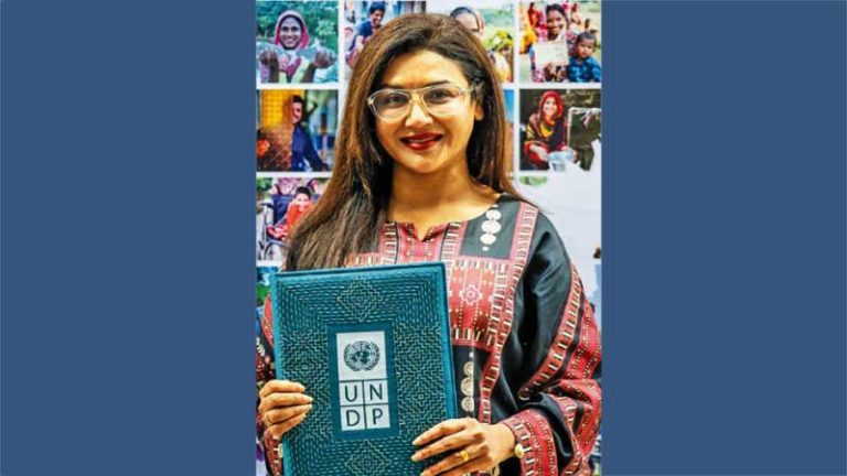 ইউএনডিপির শুভেচ্ছাদূত জয়া আহসান