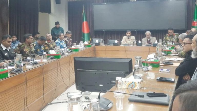 সশস্ত্র বাহিনীসহ ১৬ নিরাপত্তা সংস্থার সঙ্গে ইসির বৈঠক