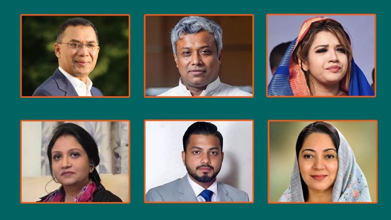 ত্রয়োদশ জাতীয় সংসদ নির্বাচন: সংসদে দ্বিতীয় প্রজন্মের ২০ জন