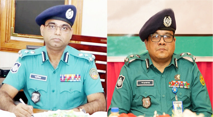 নতুন সিএমপি কমিশনার হাসান মো. শওকত আলী, নতুন ডিআইজি মো. মনিরুজ্জামান