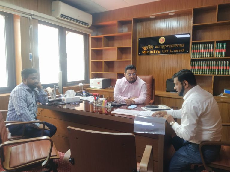 সরকারের এক ইঞ্চি জমির রাজস্ব ফাঁকি দেওয়ার সুযোগ দেওয়া হবে না: ভূমি প্রতিমন্ত্রী