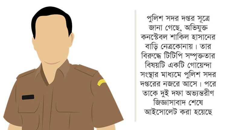 তেহরিক-ই-তালেবান ‘সম্পৃক্ততা’য় আইসোলেট এক পুলিশ সদস্য
