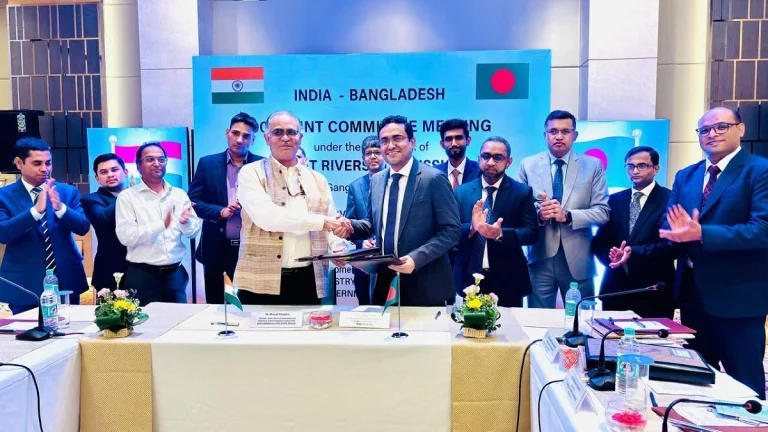 ভারত-বাংলাদেশ যৌথ নদী কমিশনের বৈঠক