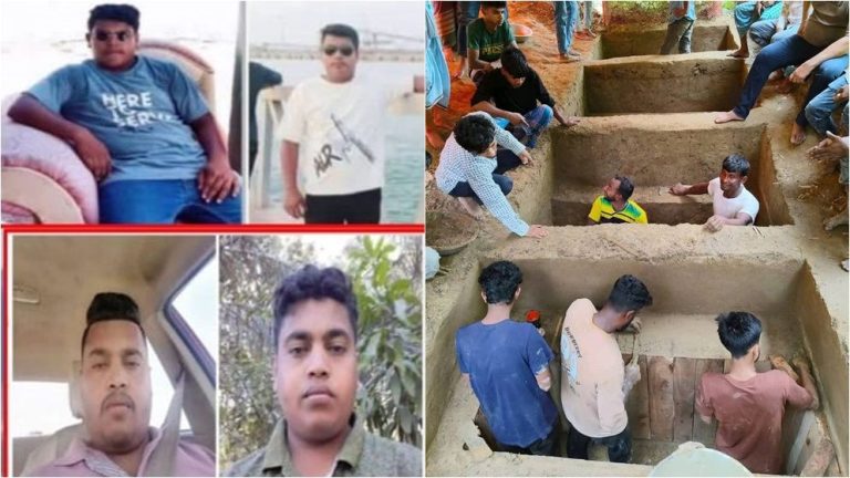 ওমানে নিহত চার ভাইয়ের লাশ বাড়িতে পৌঁছেছে