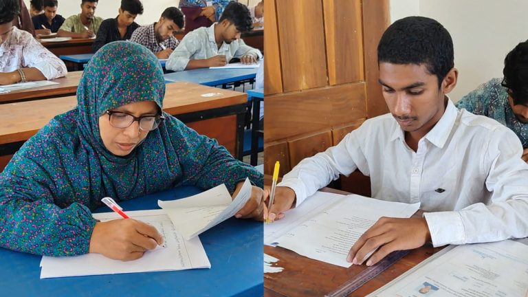 ২৯ বছর পর ছেলের সঙ্গে মায়ের এসএসসি পরীক্ষা