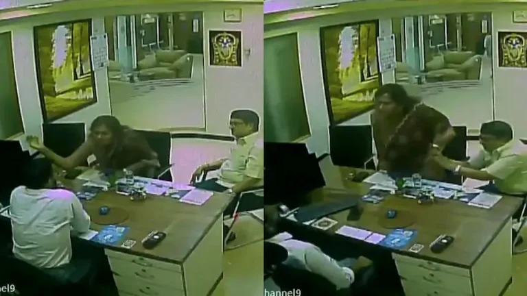ব্যাংক কর্মকর্তাকে চড় মারলেন সাবেক মন্ত্রীর মেয়ে