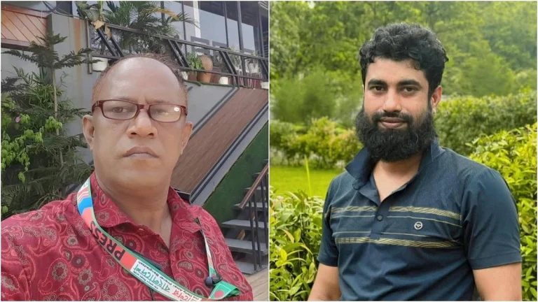 আর্জেন্টিনার খেলা দেখে বাসায় ফেরার পথে বাসচাপায় ২ সাংবাদিক নিহত