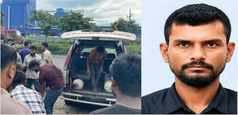 চলন্ত গাড়িতে হামলা, চালকের মৃত্যু