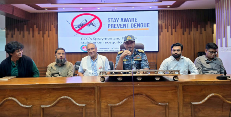 সঠিক স্প্রে একজন নাগরিককে ডেঙ্গুর ঝুঁকি থেকে রক্ষা করতে পারে