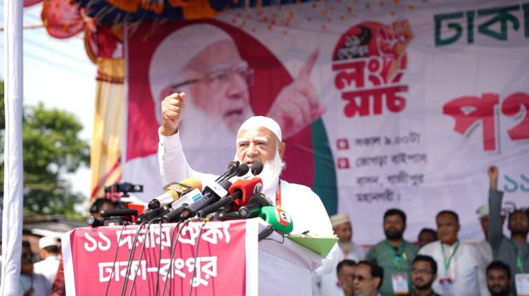 জনগণকে অপমানের প্রতিশোধ নিতেই রাস্তায় নেমেছি: শফিকুর রহমান